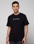 T Zone Short Sleeve T-Shirt Print Xmas Blessed