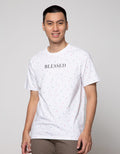 T Zone Short Sleeve T-Shirt Print Xmas Blessed