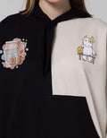 Nevada Sweatshirt Solid Color Blocking