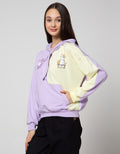 Nevada Sweatshirt Solid Color Blocking