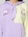 Nevada Sweatshirt Solid Color Blocking