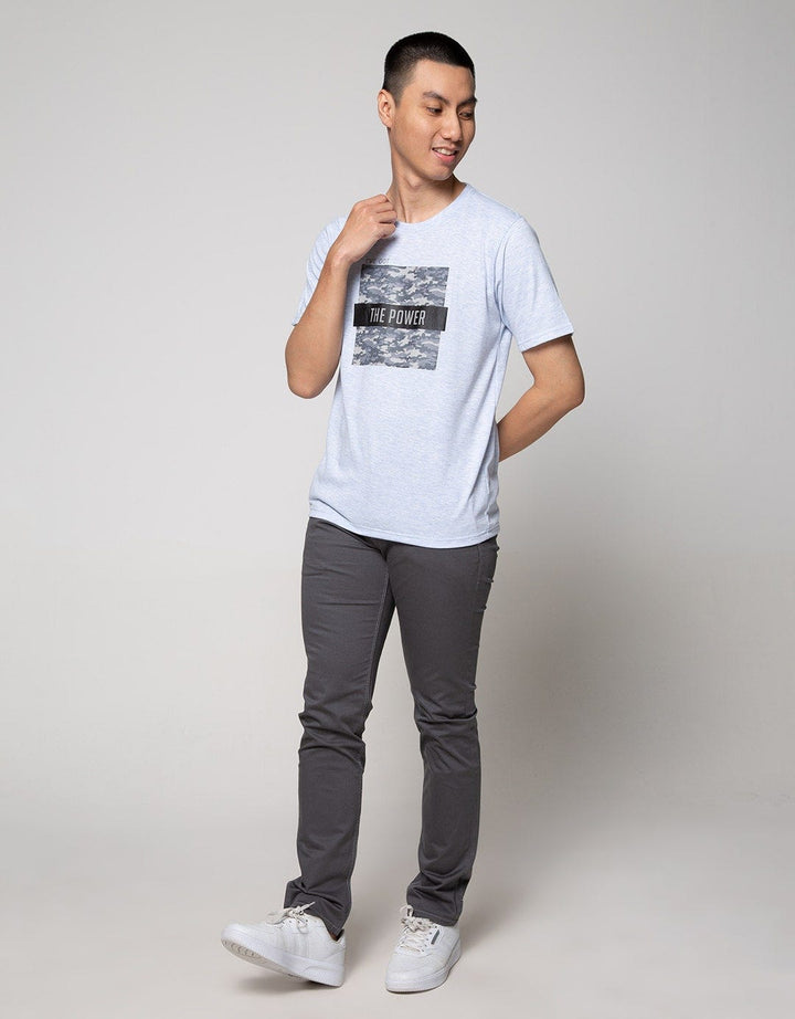 T Zone Short Sleeve T-Shirt Print Army I've Got The Power