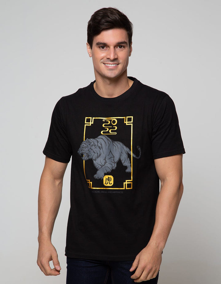 T Zone Short Sleeve T-Shirt Chines New Year 2022