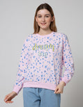 Nevada Dream Big Floral Print Sweatshirt
