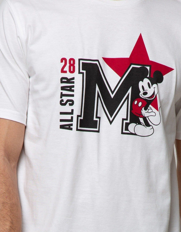 Disney  Mickey All Star 28  Short Sleeve T-Shirt