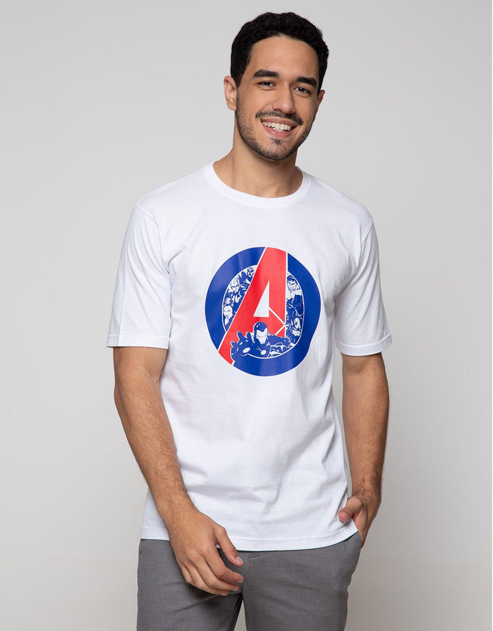 Marvel Avengers Short Sleeve T-Shirt With Logo