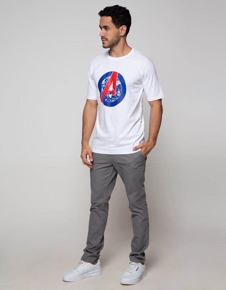 Marvel Avengers Short Sleeve T-Shirt With Logo