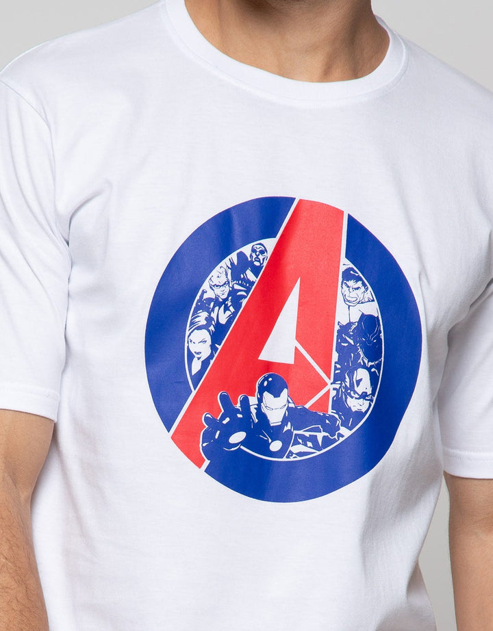 Marvel Avengers Short Sleeve T-Shirt With Logo