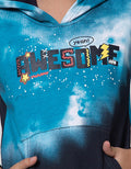 Little M Sweater Hoodie Print Tie Dyed Awesome