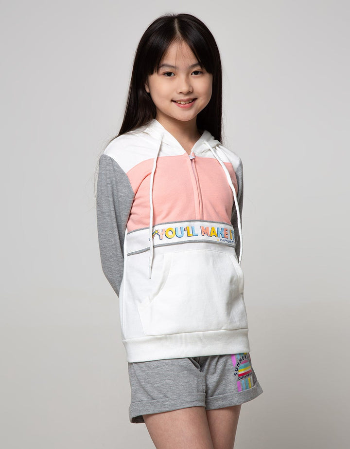 Aero Sweatshirt Hoodie Detail Zipper