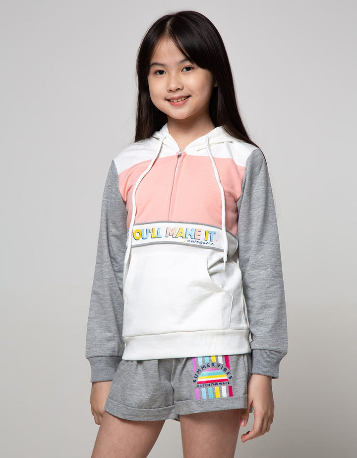 Aero Sweatshirt Hoodie Detail Zipper