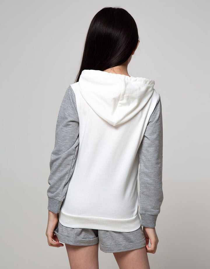 Aero Sweatshirt Hoodie Detail Zipper