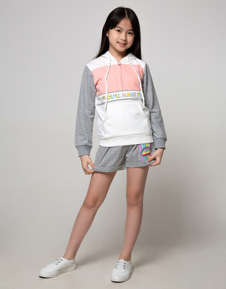 Aero Sweatshirt Hoodie Detail Zipper