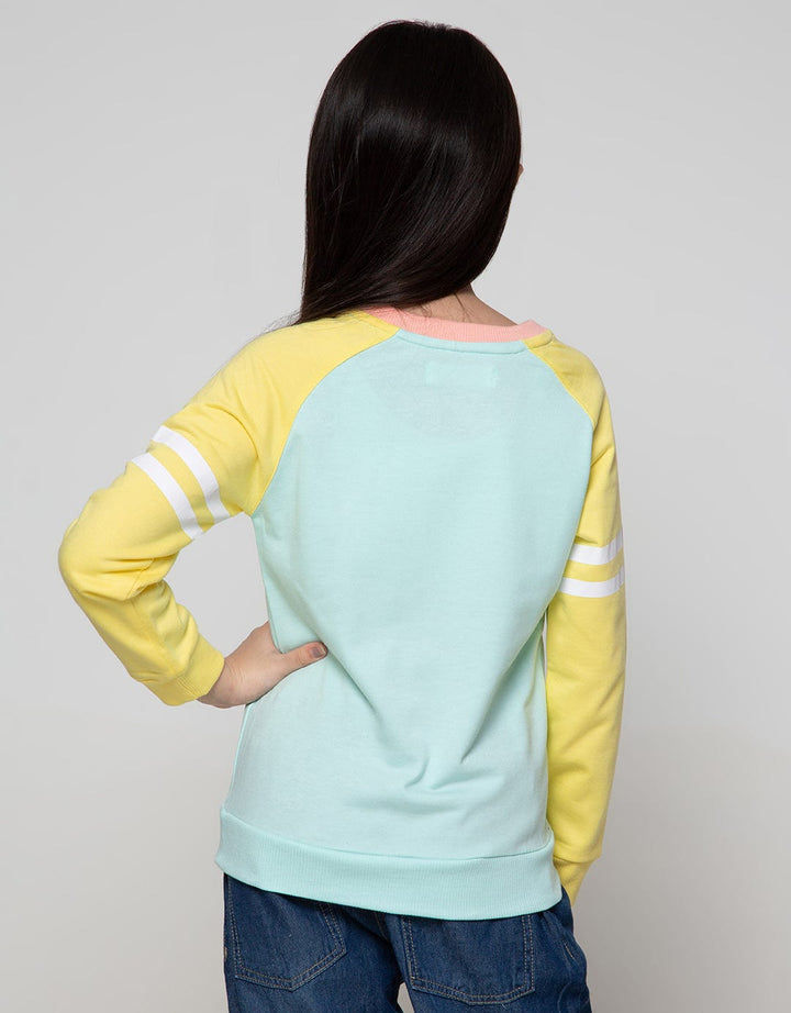 Aero Sweatshirt Smile Unicorn Be Nice