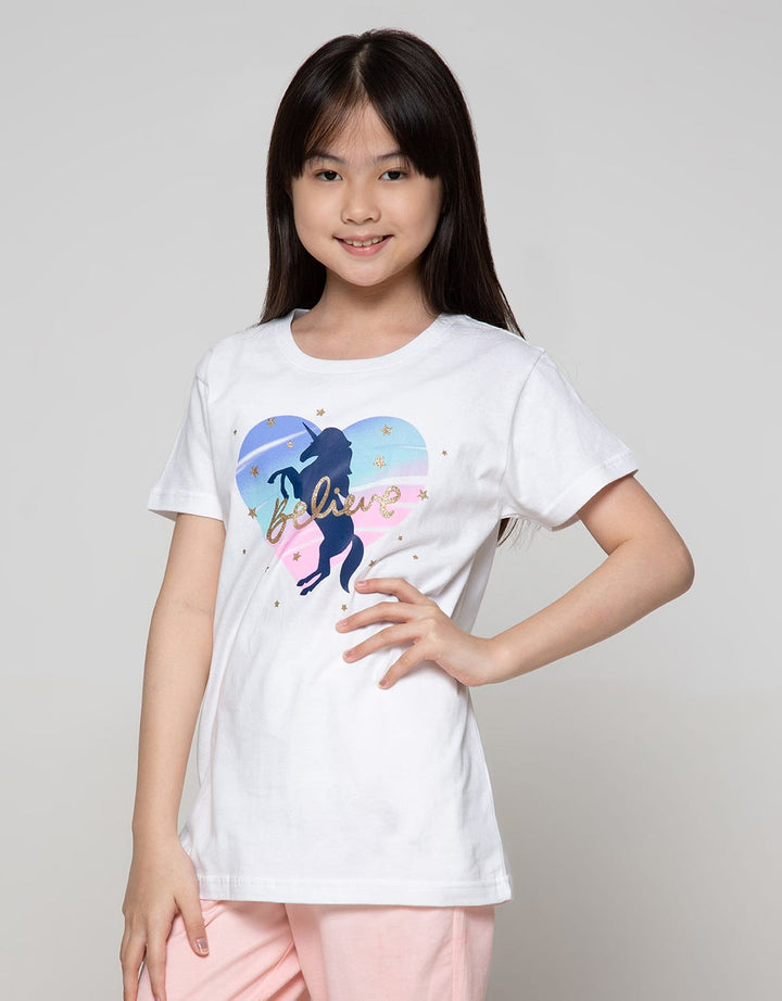 Aero Short Sleeve T-Shirt Believe Unicorn