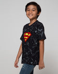 Character Short Sleeve T-Shirt Superman Marble