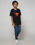 Character Short Sleeve T-Shirt Superman Marble