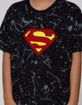 Character Short Sleeve T-Shirt Superman Marble