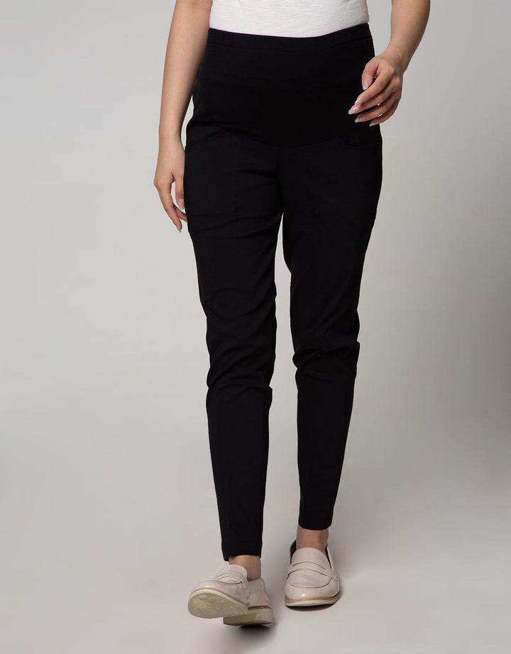 St. Yves Mom Long Pants Stretch Rubber