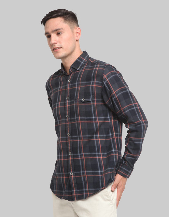Larusso Plaid Flannel Shirt