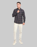 Larusso Plaid Flannel Shirt