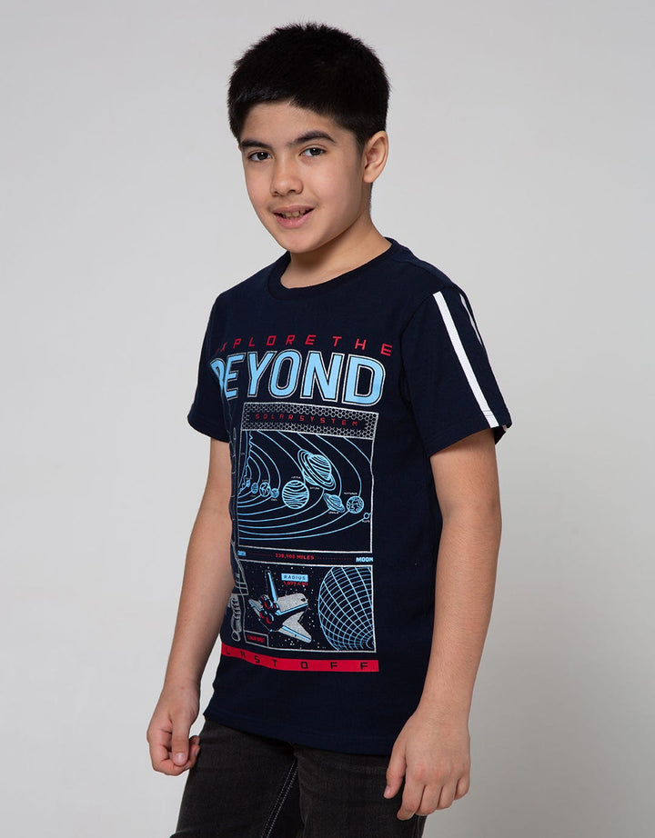 Aero Short Sleeve T-Shirt Detail Space