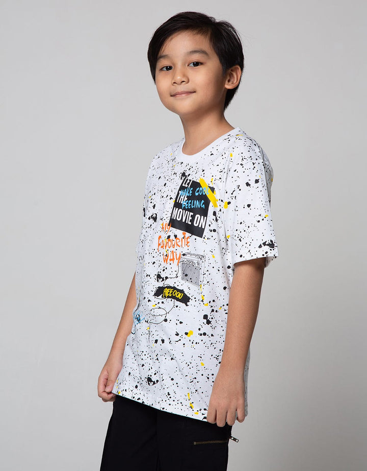 Aero Short Sleeve T-Shirt Splash Guitar