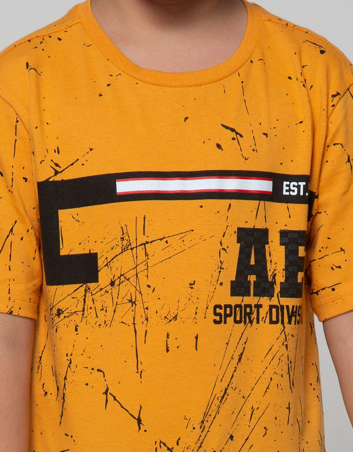 SS T-SHIRT SET PRINT