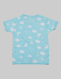 Pipiniko Short Sleeve T-Shirt Smile Clouds