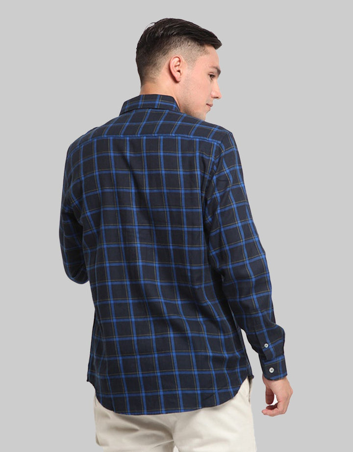 Larusso Kemeja Flanel Kotak