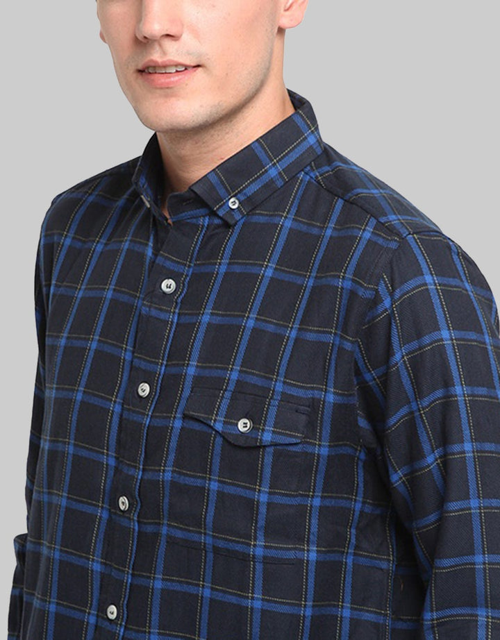 Larusso Kemeja Flanel Kotak