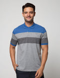 Walrus Kaos Polo Pria Motif Garis (Salur)