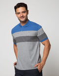 Walrus Kaos Polo Pria Motif Garis (Salur)