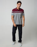 Walrus Kaos Polo Pria Motif Garis (Salur)
