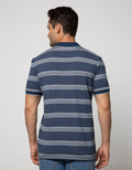 Walrus Kaos Polo Pria Motif Garis (Salur)