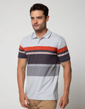 Walrus Kaos Polo Pria Motif Garis (Salur)