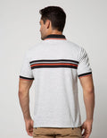 Walrus Kaos Polo Pria Motif Garis (Salur)