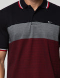 Walrus Kaos Polo Pria Motif Garis (Salur)