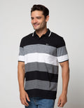Walrus Kaos Polo Pria Motif Garis (Salur)