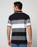 Walrus Kaos Polo Pria Motif Garis (Salur)