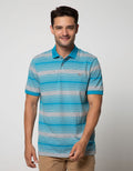 Walrus Men's Polo Shirt Striped Motif (Stripes)