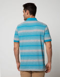 Walrus Men's Polo Shirt Striped Motif (Stripes)