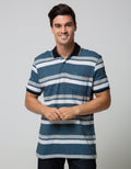 Walrus Kaos Polo Pria Motif Garis (Salur) T12061B