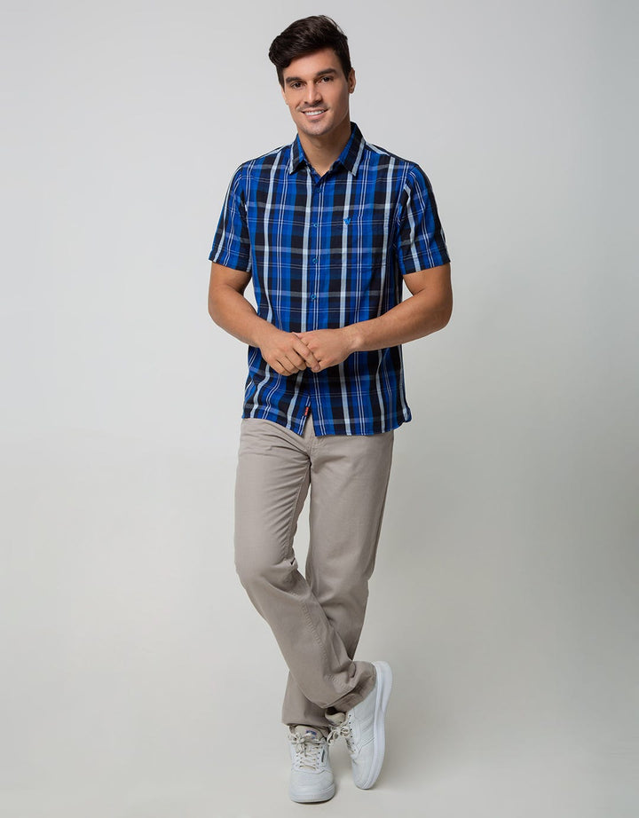 Walrus Kemeja Studio Plaid Print