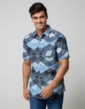 Walrus Abstract Triangle Motif Shirt