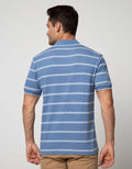 Walrus Kaos Polo Pria Motif Garis (Salur)
