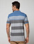 Walrus Kaos Polo Pria Motif Garis (Salur)