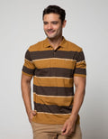 Walrus Kaos Polo Pria Motif Garis (Salur)