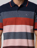 Walrus Kaos Polo Pria Motif Garis (Salur)