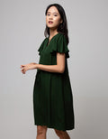 Connexion Short Sleeve Mini Dress Ruffle